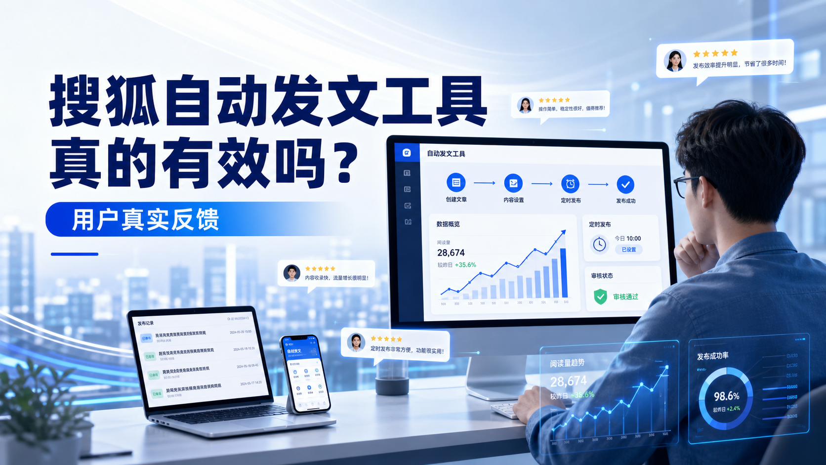 搜狐自动发文工具真的有效吗？贵港用户的真实反馈
